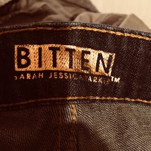 Sarah Jessica Parker SJP Bitten Jeans 14R RARE 14
